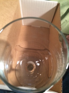 thickness of wine glass